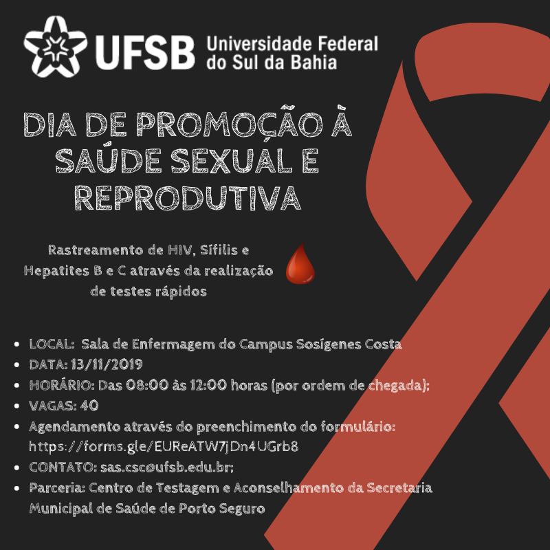 Dia de Promoção à Saúde Sexual e Reprodutiva 1