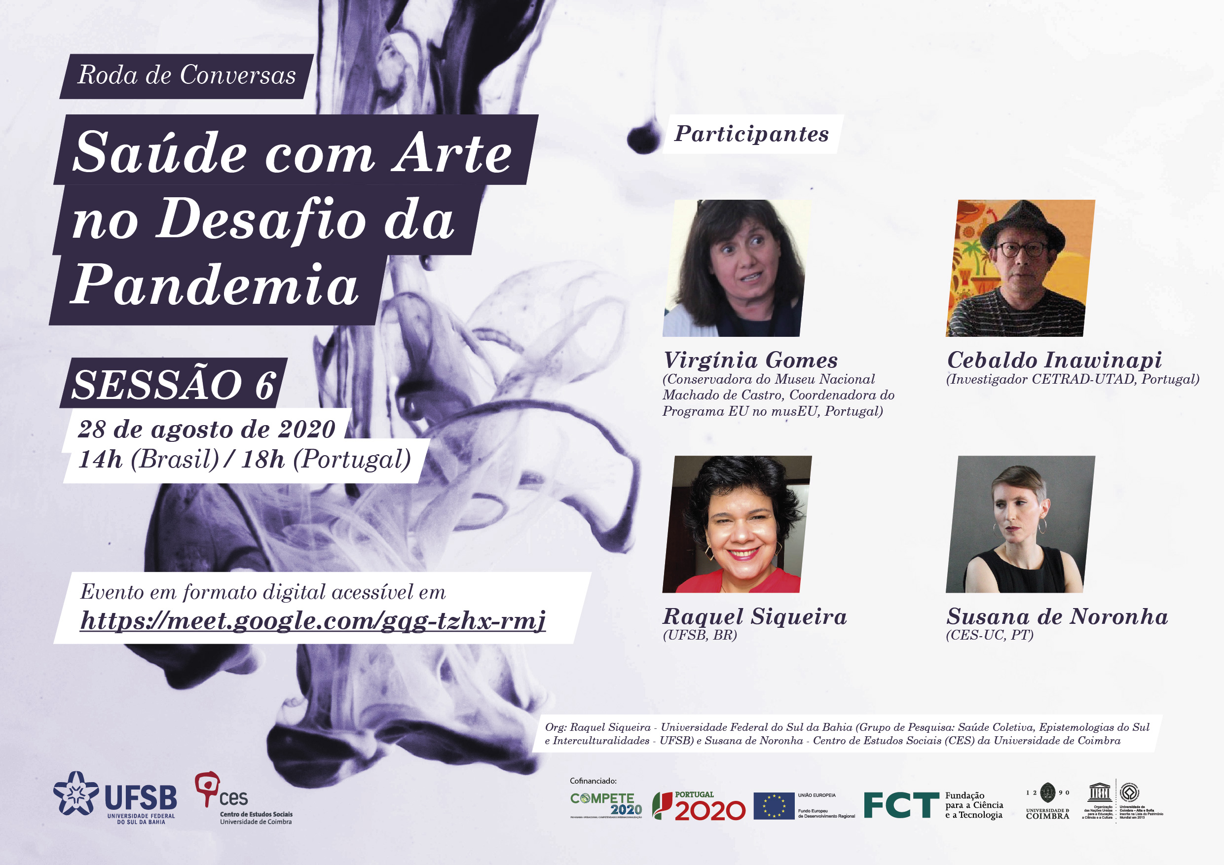 cartaz Saude com Arte em 28 de Agosto