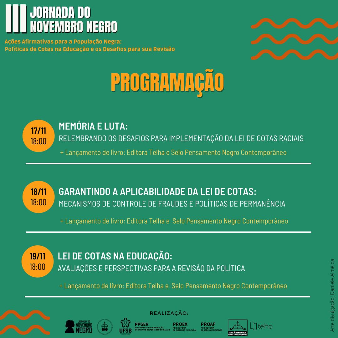 II Jornada do NN programação