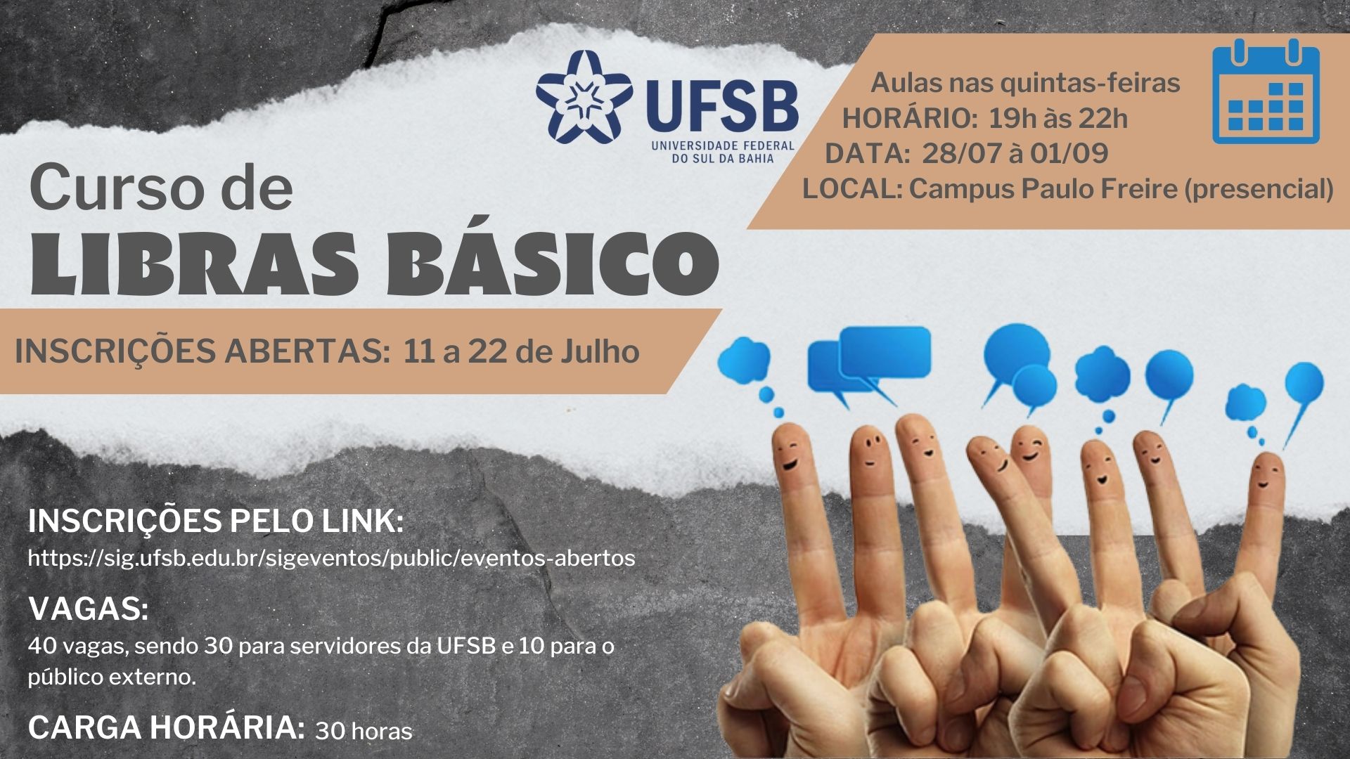curso de Libras Básico