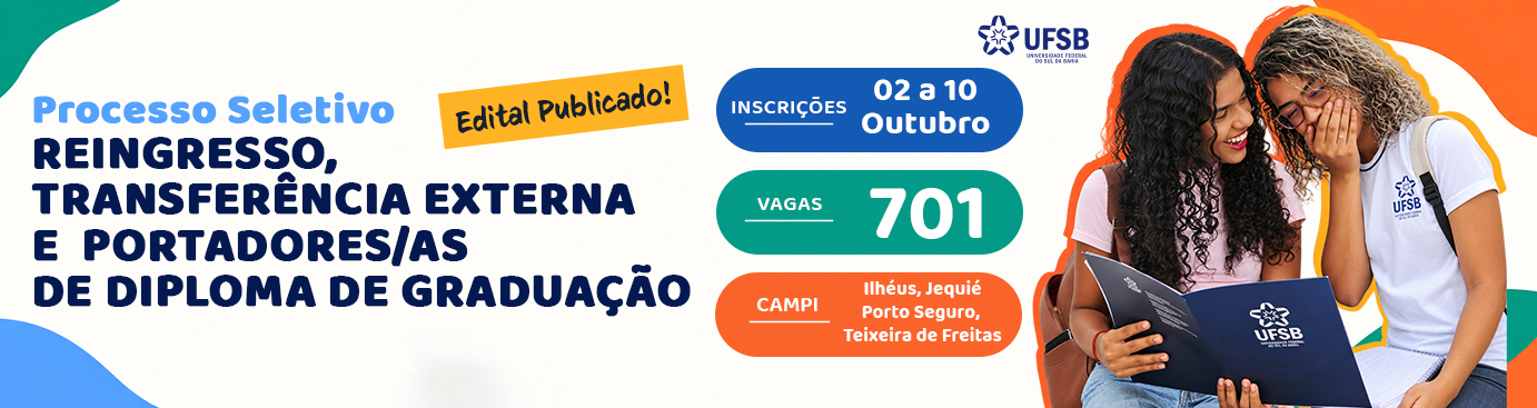 Processo Seletivo - reingresso, transferência externa e portadores de diploma