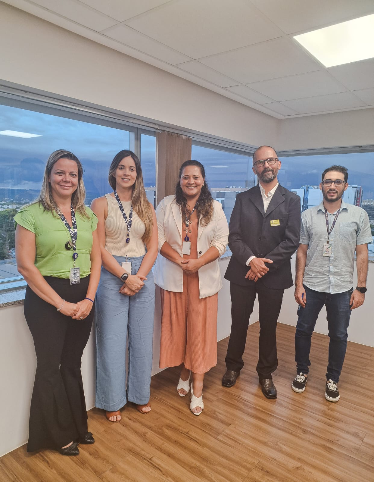 Foto com equipe da SENAPPEN