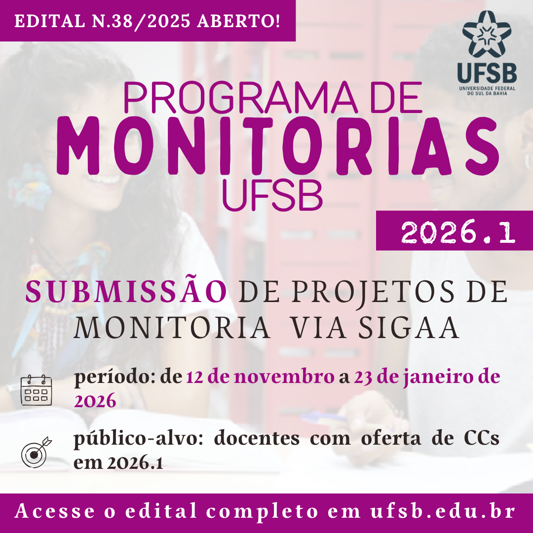 PROGRAMA DE MONITORIA ACADÊMICA 3