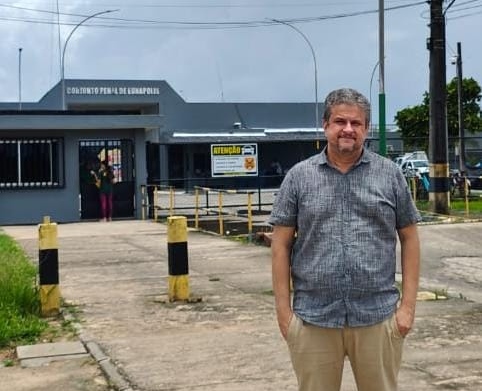 Pró reitor no Complexo de Eunápolis