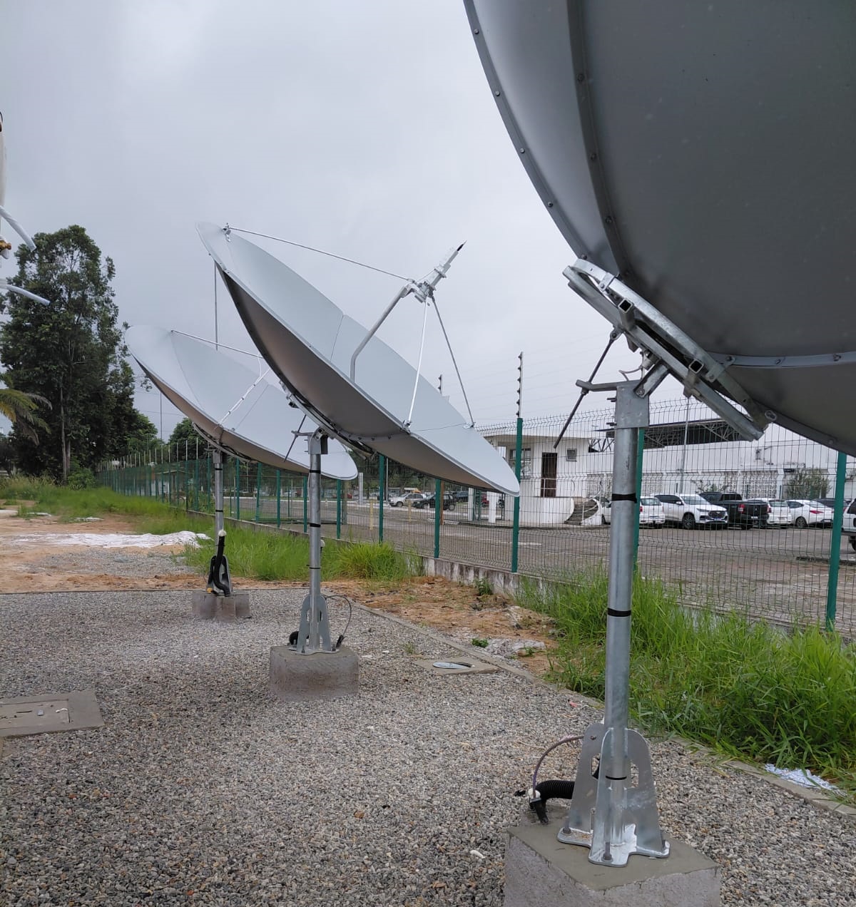 Antenas instaladas