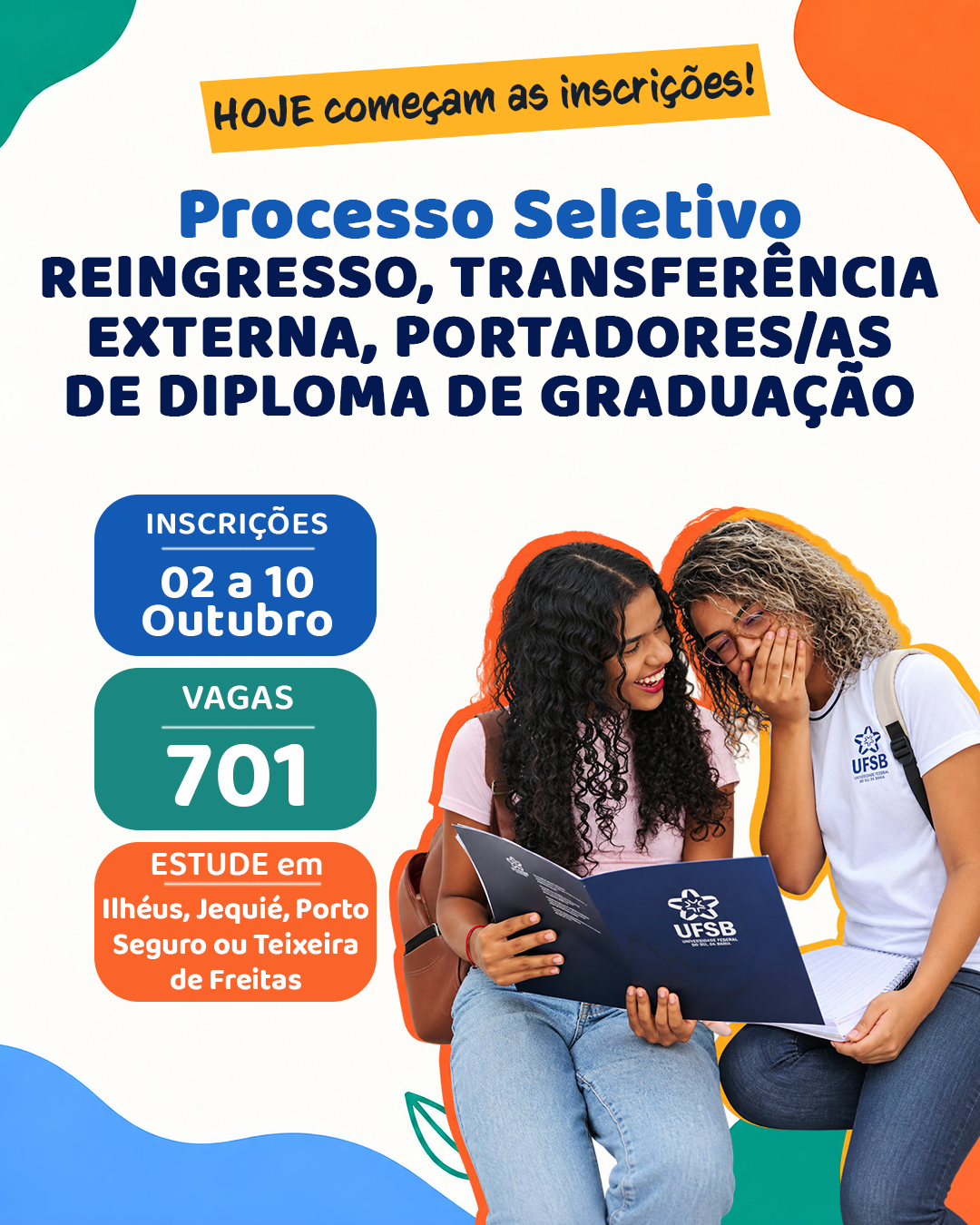 CARD início das inscrições