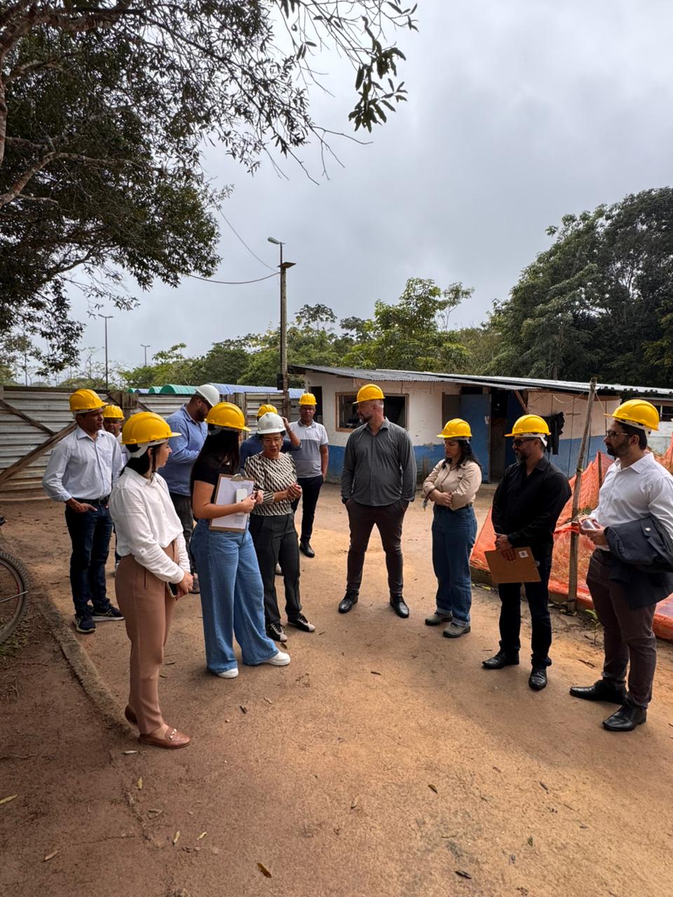 visita às obras